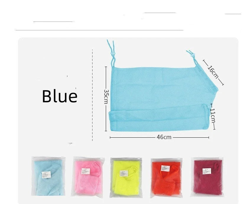 Anti-Bite Shower Bag for Cats in multiple colours, making bath time stress-free
