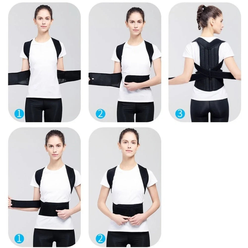 Spine Bending Posture Corrector with nano-carbon titanium keel for improved posture