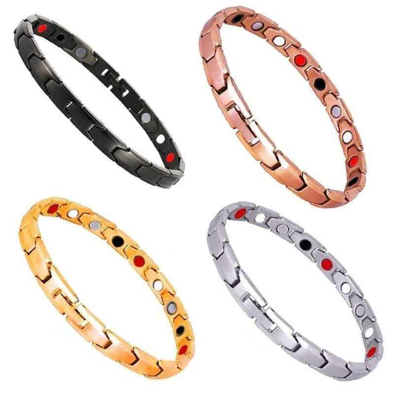 Premium weight loss and slimming bracelet with rhombus design for arthritis pain relief and improved circulation