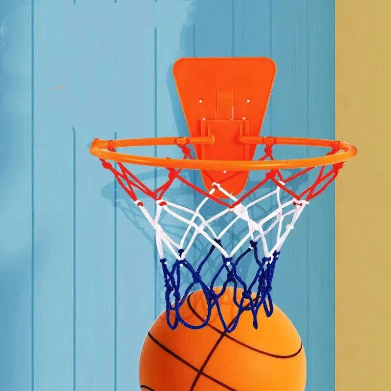 Silent High Density Foam Sports Ball in bright colours for indoor basketball games