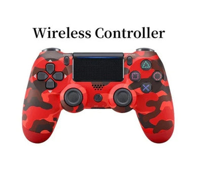 Ergonomic PS4 wireless controller with precise controls, responsive touchpad, and customizable design for an immersive gaming experience
