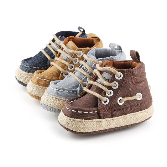 Jacket jeans Jobon baby shoes in cotton for toddlers aged 0-18 months