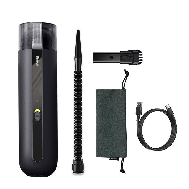 BASEUS Wireless Car Vacuum Cleaner with 5,000Pa Suction, Portable Design, and HEPA Filtration for Spotless Car Interior