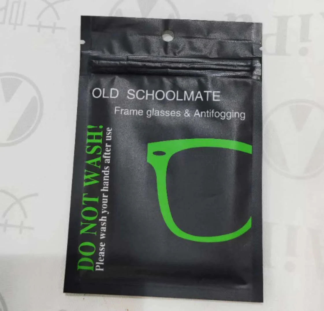 Premium anti-fog glasses cleaning cloth for crystal clear vision