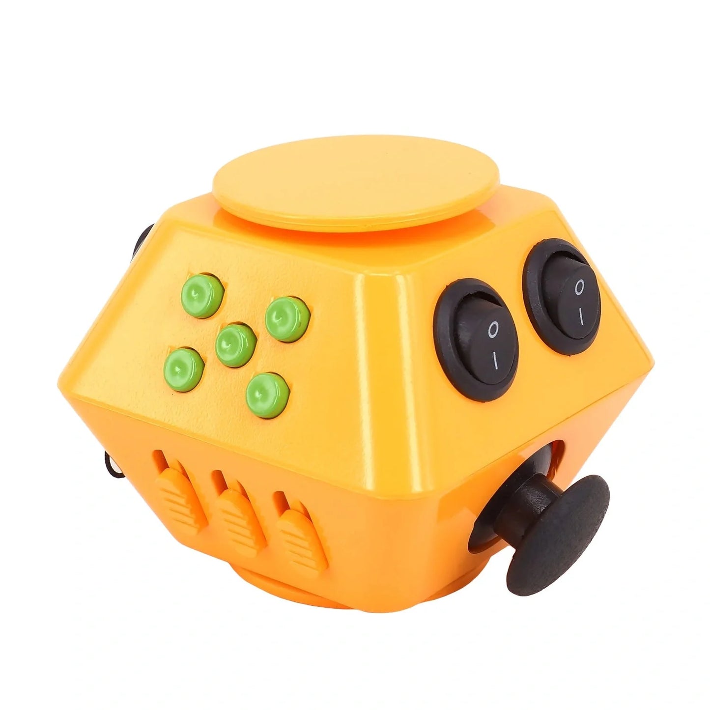 Ten-sided Spinner Cube in various colours for stress relief