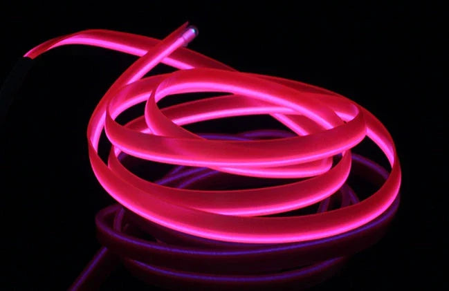 Flexible and water-resistant LED light strips in various vibrant colours, ideal for decorating cars, bicycles, and parties