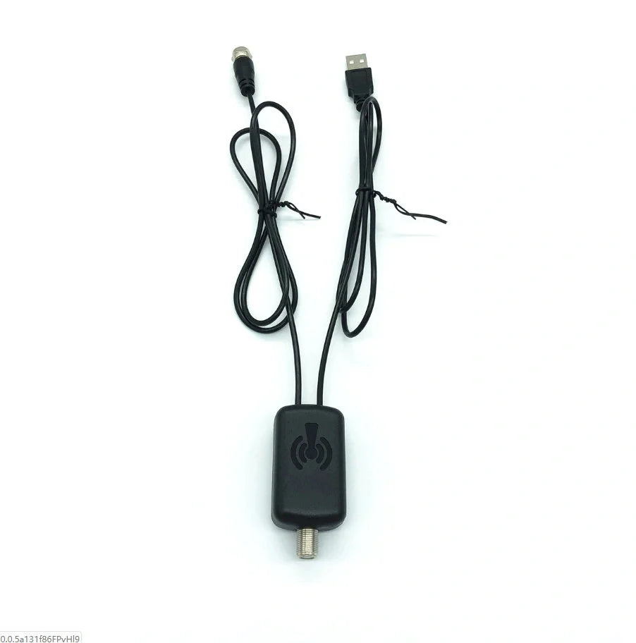 HDTV antenna amplifier for boosting TV signal reception
