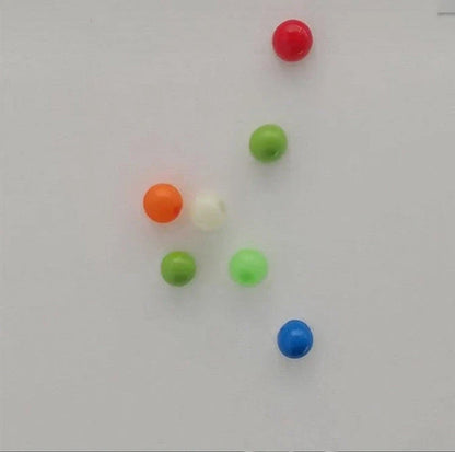 Premium Luminous Sticky Stress Relief Balls in various colors and sizes, with a glow-in-the-dark feature for a captivating and soothing relaxation experience.