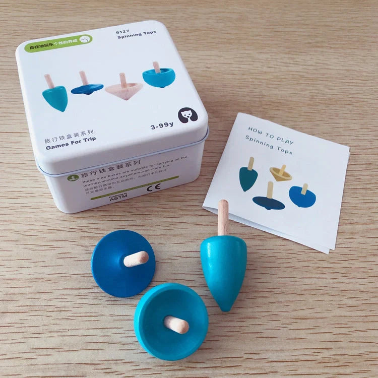 Wooden puzzle building blocks for children's cognitive development