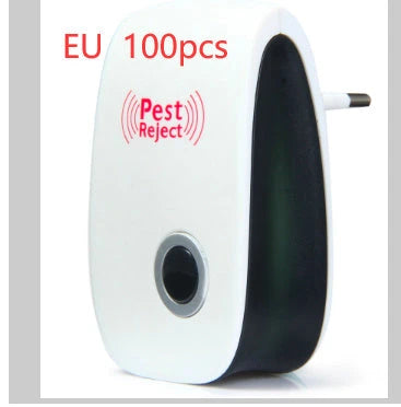 Ultrasonic pest repeller device that effectively repels mosquitoes, insects, and mice using high-frequency sound waves