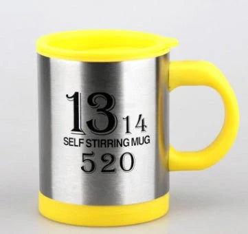 Automatic stirring electric mug in various colours with leak-proof design
