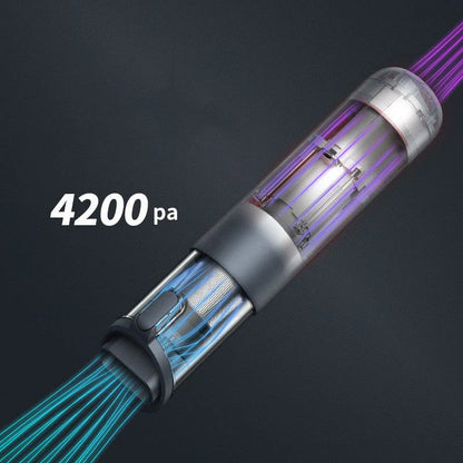 AutoBot V Mini Cordless Vacuum Cleaner with Powerful 4200Pa Suction for Cleaning Cars and Homes