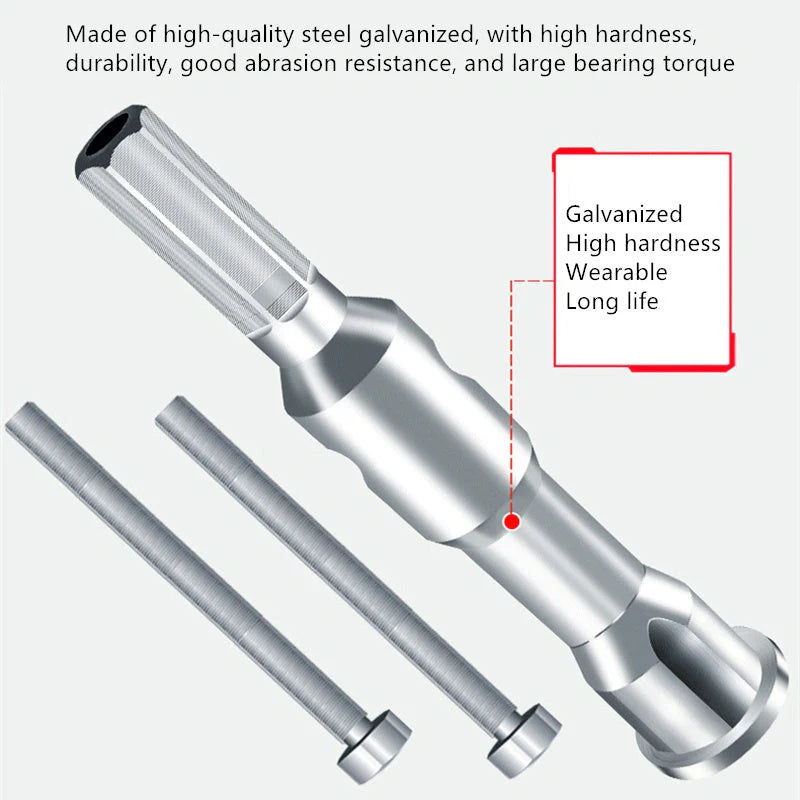 Automatic Wire Stripper for quick cable peeling and twisting, made of galvanised steel