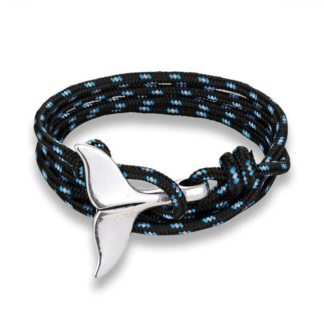 Alloy umbrella style bracelet with adjustable clasp in various colours