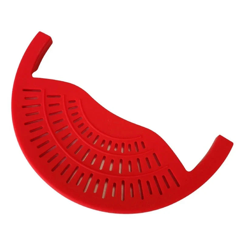 Premium Silicone Food Oil Drainer for Pots, Pans and Bowls - Effortless Drainage and Cleanup