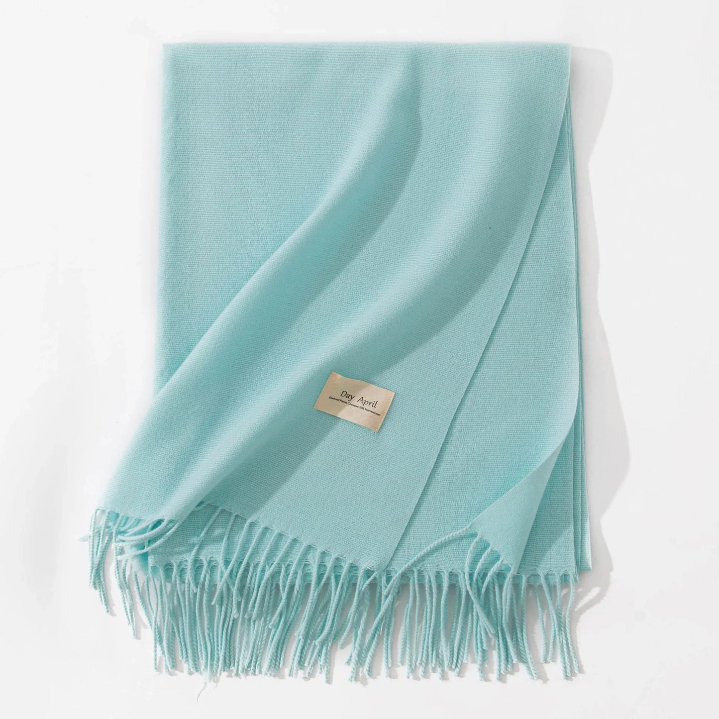 Elegant artificial cashmere scarf for women in various colors, perfect for winter warmth and style.