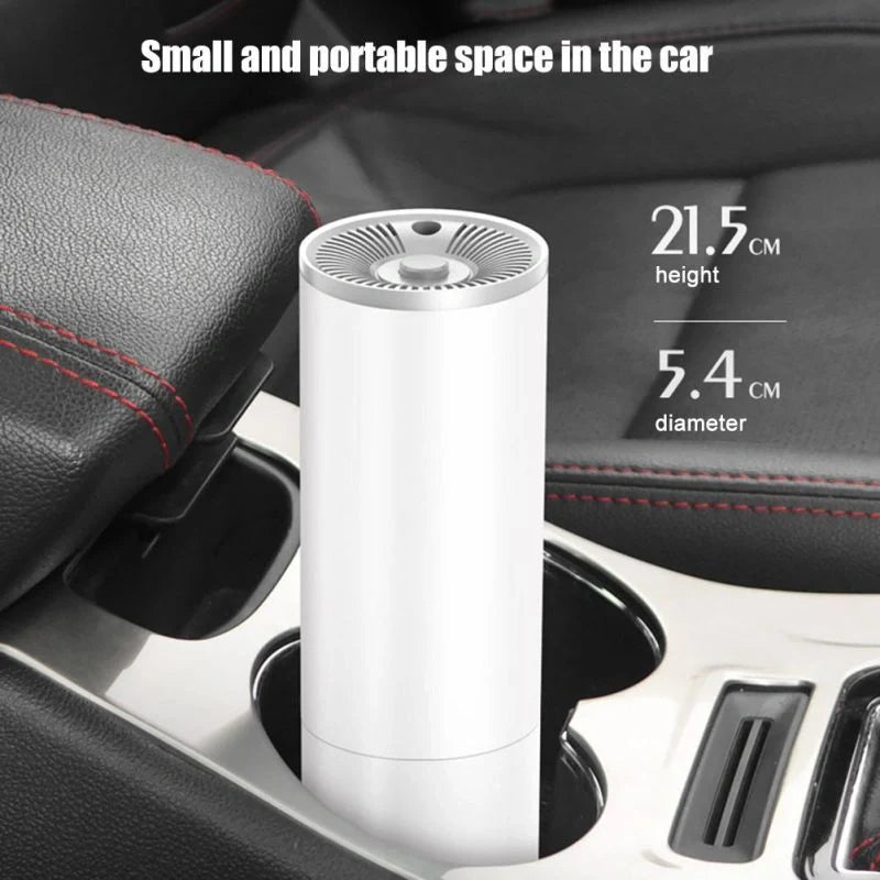 Compact 120W portable handheld vacuum cleaner for cars with multiple attachments