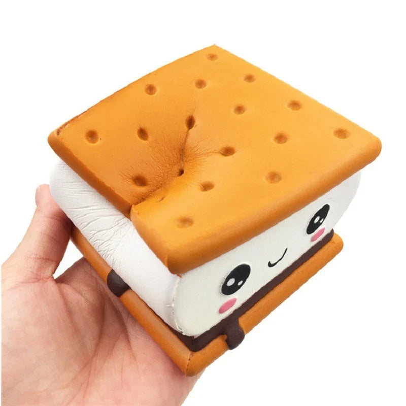 Chocolate Sandwich Biscuit Toy - A delightful treat featuring rich chocolate and a soft, buttery biscuit