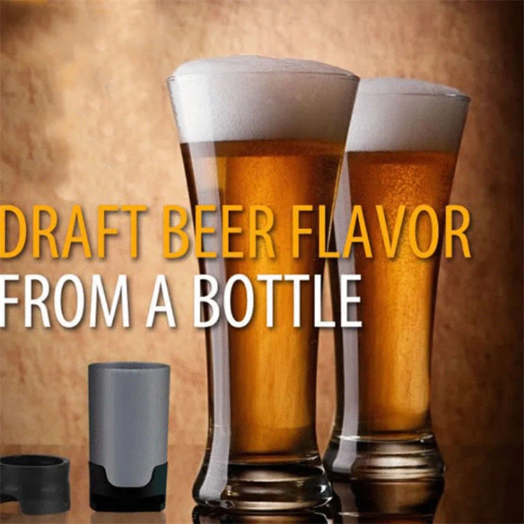 Portable Beer Foam Maker for draft beer flavour at home, compact and easy to use