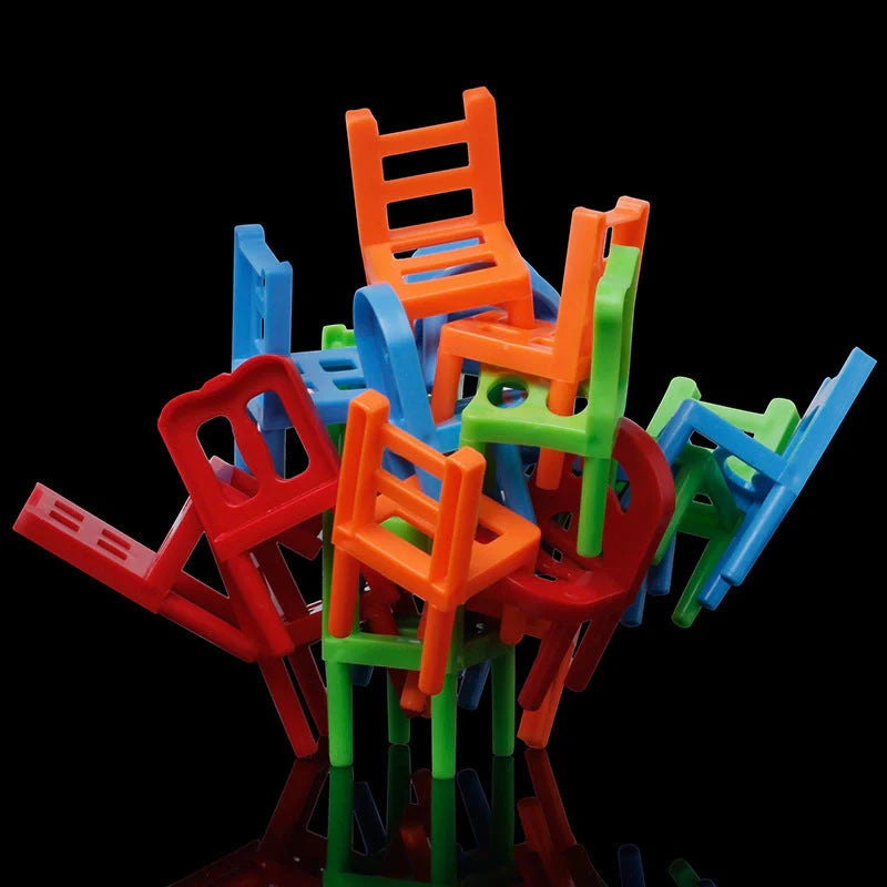 Board Game Balance Chairs for family fun and skill development