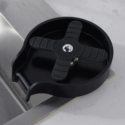 Stainless steel cup washer for home bar counter with electroplated surface