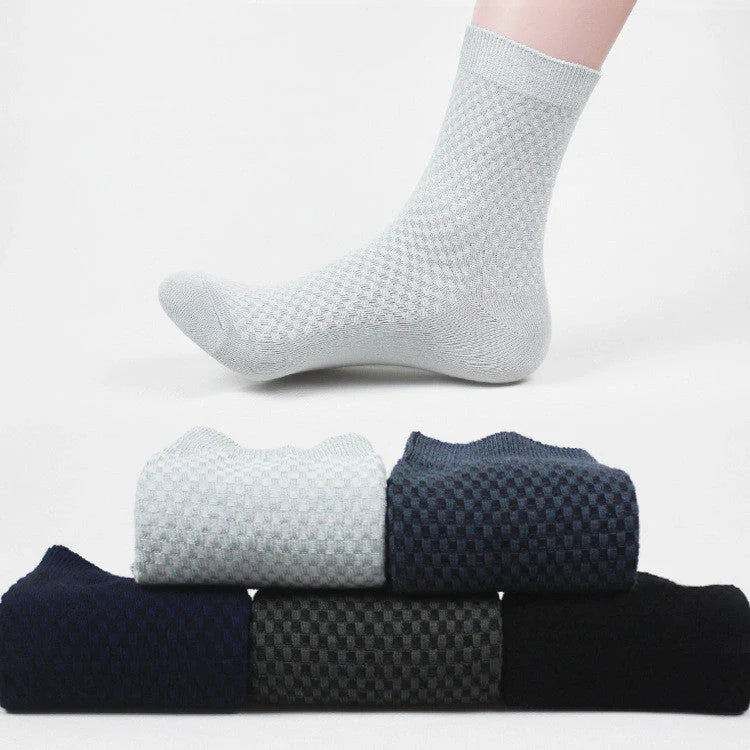Men's bamboo fibre business socks in various colours for ultimate comfort and style