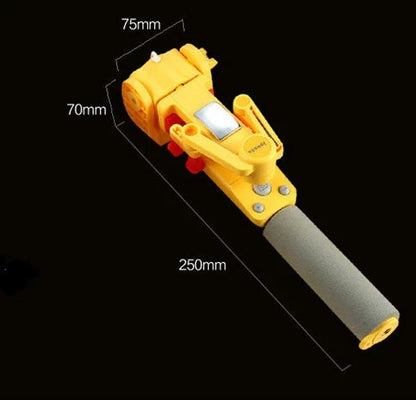 Panoramic 360-degree Rotating Bluetooth Selfie Stick with premium stainless steel and engineering plastic construction