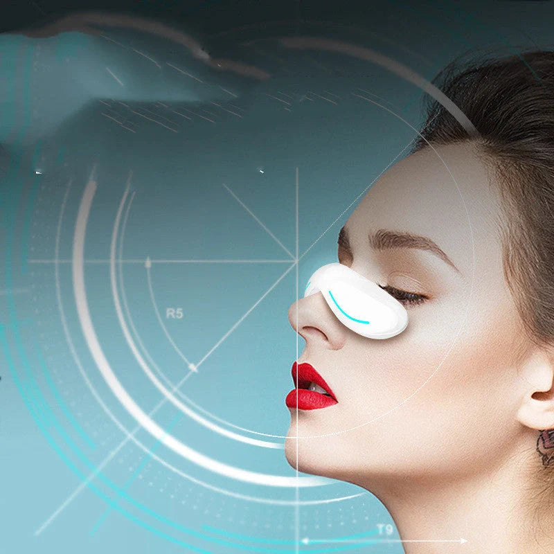 USB Eye Massager with LED Therapy for relieving eye fatigue and bags