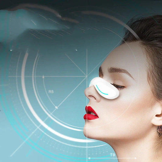 USB Eye Massager with LED Therapy for relieving eye fatigue and bags