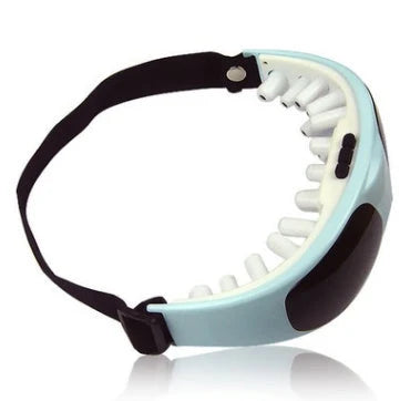Premium eye massager with multi-frequency vibration, rolling acupuncture points, and high-frequency magnetic field for relaxation and rejuvenation
