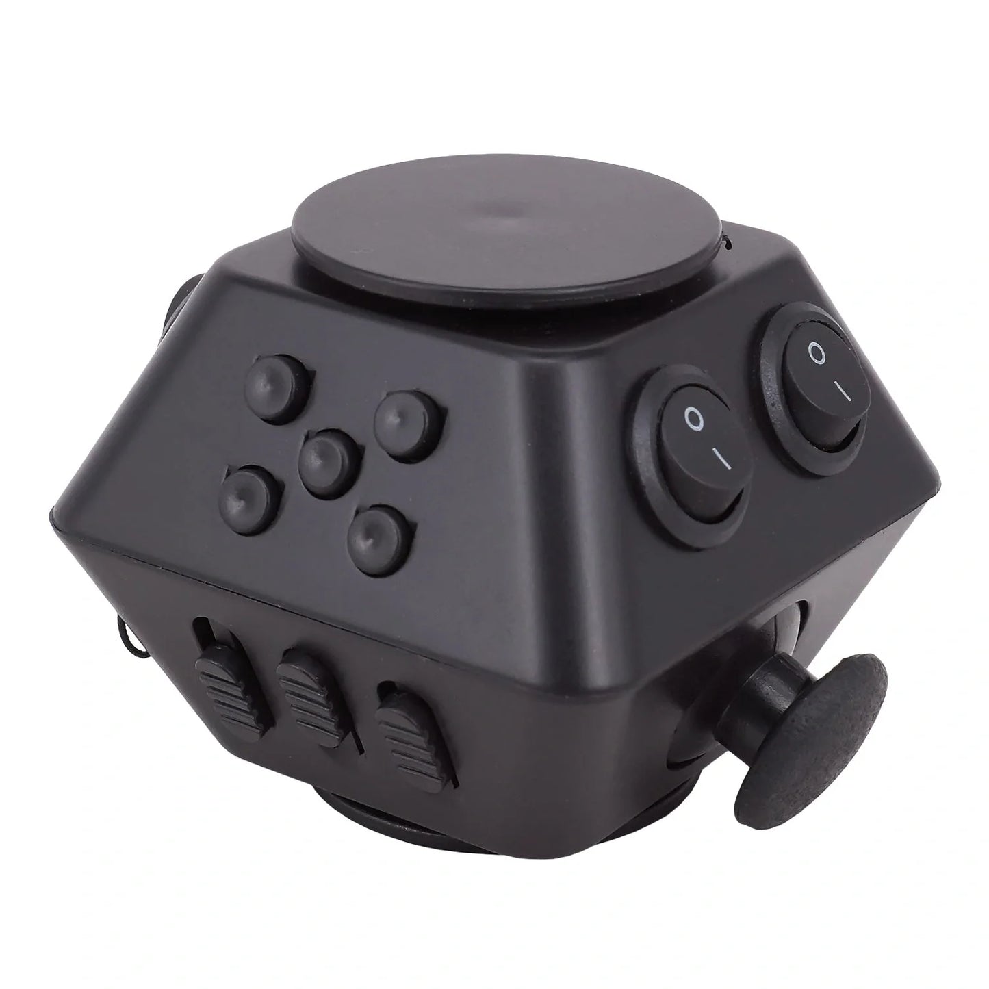 Ten-sided Spinner Cube in various colours for stress relief