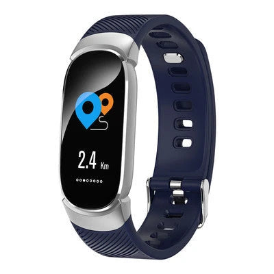 QW16 smart sports bracelet with heart rate monitoring, sleep tracking, and water-resistant design for an active lifestyle