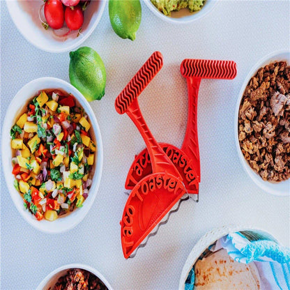 Taco Toaster Shell Maker for healthy, crispy tortillas in standard toaster