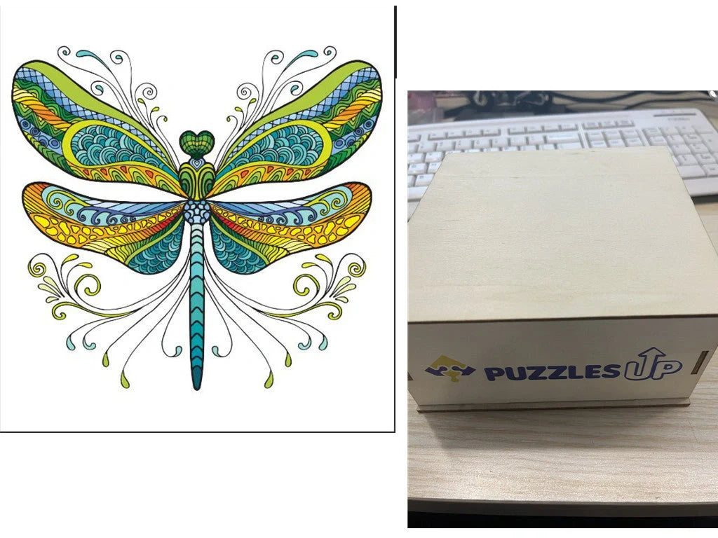 A3 Animal Wooden Puzzle with Box - Premium quality, vibrant animal designs, perfect for family fun