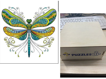 A3 Animal Wooden Puzzle with Box - Premium quality, vibrant animal designs, perfect for family fun