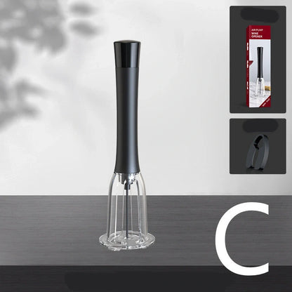 Red Wine Needle Pen-shaped Air Pressure Bottle Opener for easy cork removal