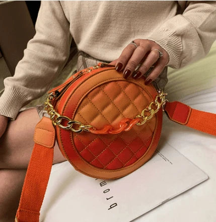 A stylish and practical single-shoulder bag made with premium PU leather, featuring a roomy interior and thoughtful organisation.