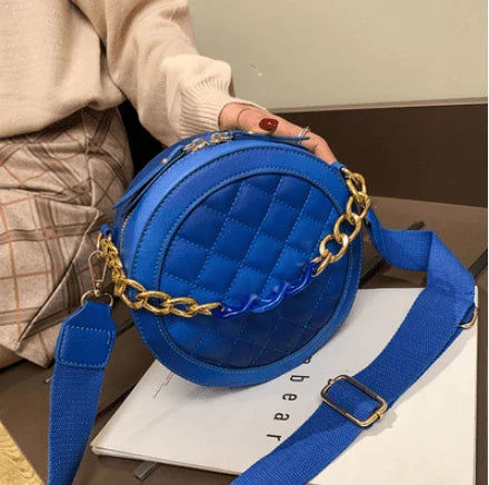 A stylish and practical single-shoulder bag made with premium PU leather, featuring a roomy interior and thoughtful organisation.