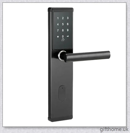 App Smart Lock with stainless steel construction, remote access, and smartphone control for secure home entry