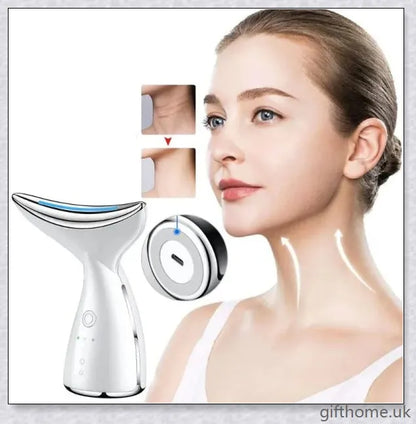 Double Chin Reducer Device - Microcurrent Technology for Neck & Face Wrinkle Reduction