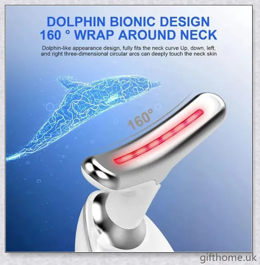 Double Chin Reducer Device - Microcurrent Technology for Neck & Face Wrinkle Reduction