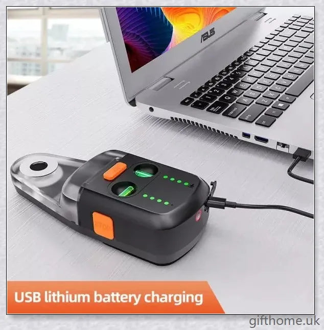 Electric Drill Dust Collector with Laser Level - Precisely drill holes and keep your workspace clean and tidy