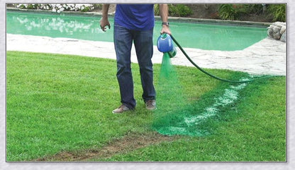 Hydro Mousse Liquid Lawn System - Spray-on formula that attaches grass seed directly to soil for effortless lawn repair