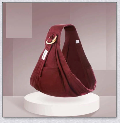 A stylish and versatile 3-in-1 ring sling baby carrier in various colours, designed to keep your little one close and comfortable while leaving your hands free.