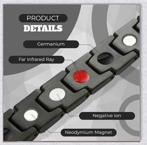 Lymph Detox Magnetic Bracelet - A premium accessory designed to promote lymphatic health and detoxification