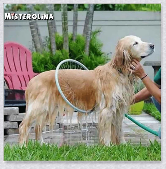 The 360 Woof Washer Dog Washer, a versatile pet grooming tool that offers a 360-degree clean for dogs of all sizes.