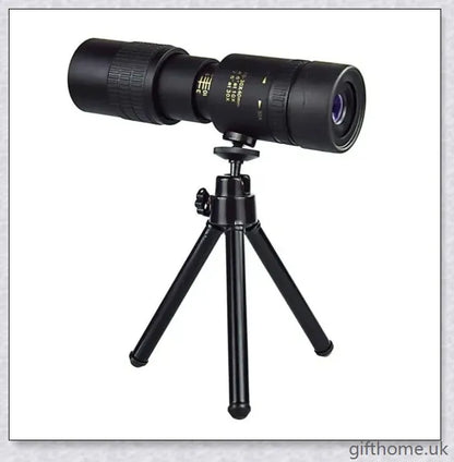 10-300X40mm Super Mobile Phone Starscope Thermal Monocular Telescope with Smartphone Adapter and Tripod