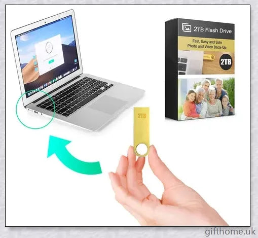 2TB USB 3.0 Flash Drive Memory Stick in various colors, featuring high storage capacity and durable construction