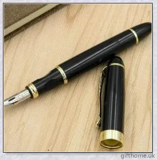 Exquisite executive fountain pen with flexible calligraphy nib for elegant writing