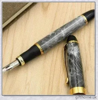 Exquisite executive fountain pen with flexible calligraphy nib for elegant writing